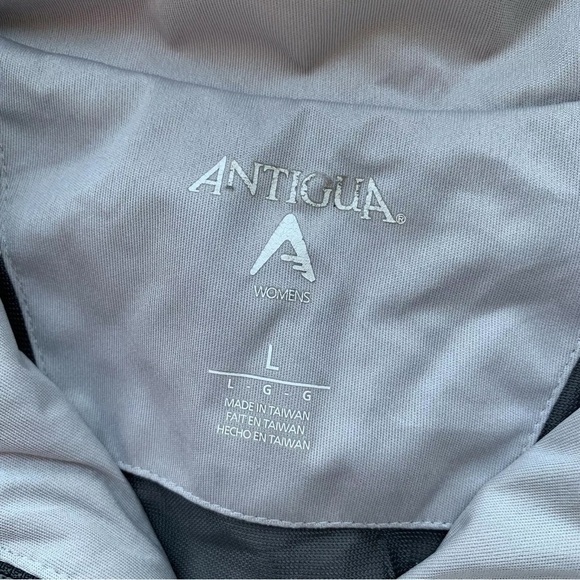 St Louis Cardinals Antigua MLB Track Jacket Embroidered Gray Silver Size Large - Picture 7 of 8